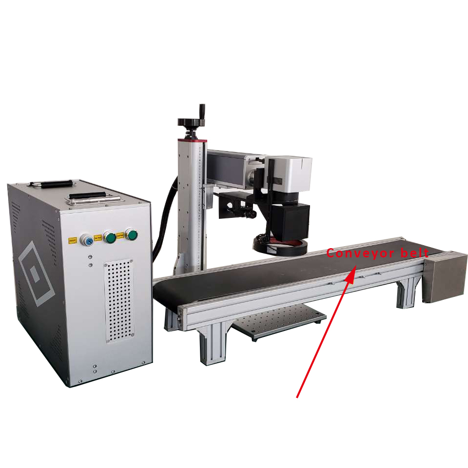 Fiber Uv Co Laser Marking Machine With Ccd Visual Automatic