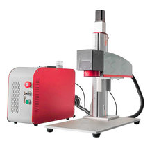 Rayfine laser de fibra 2.5D 50w 60w 100w fiber laser marking machine for metal deep engraving cutting