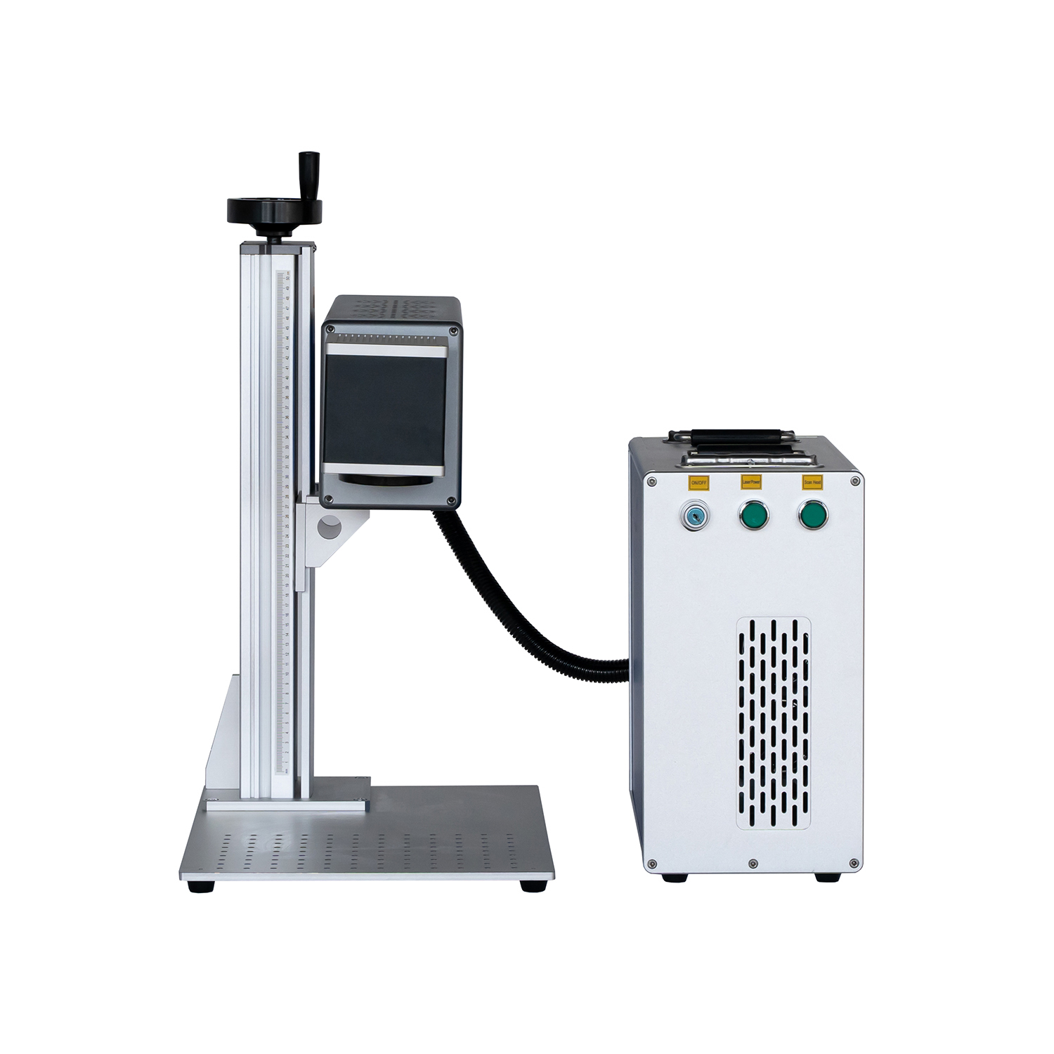Portable China DAVI 30W 35W CO2 RF Laser Marking Engraving Machine