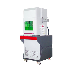 closed 30W 40W 60w co2 RF Galvo CO2 laser marking machine for marking wood leather plastic