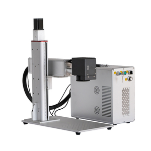New Camera Positioning And Background Display Fiber Laser Engraving Marking Cutting Machine for Metal Plastic