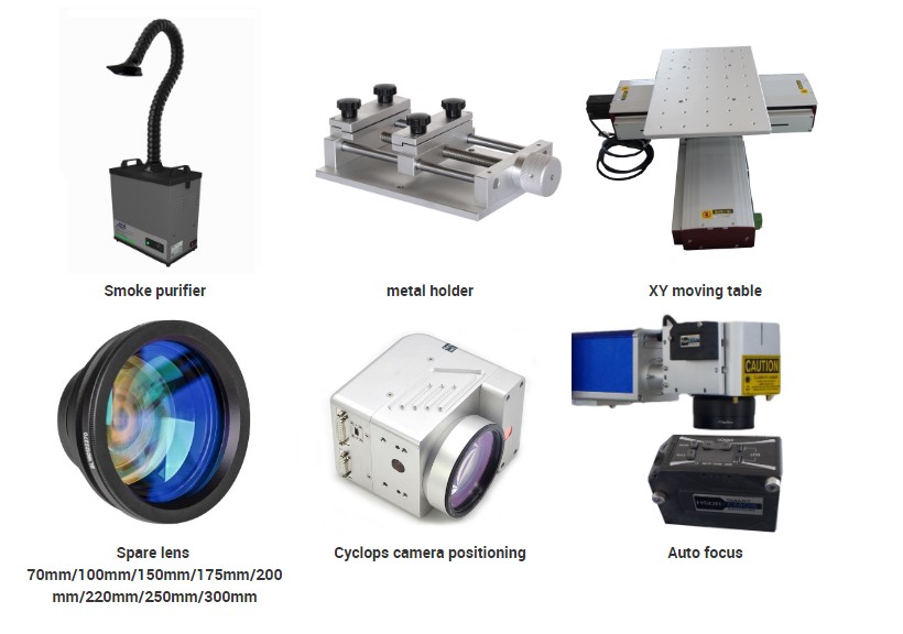 Ray Fine Jpt Mopa M8 20w 100w Fiber Laser Marking Machine For Glass Drilling Cutting Engraving 2060